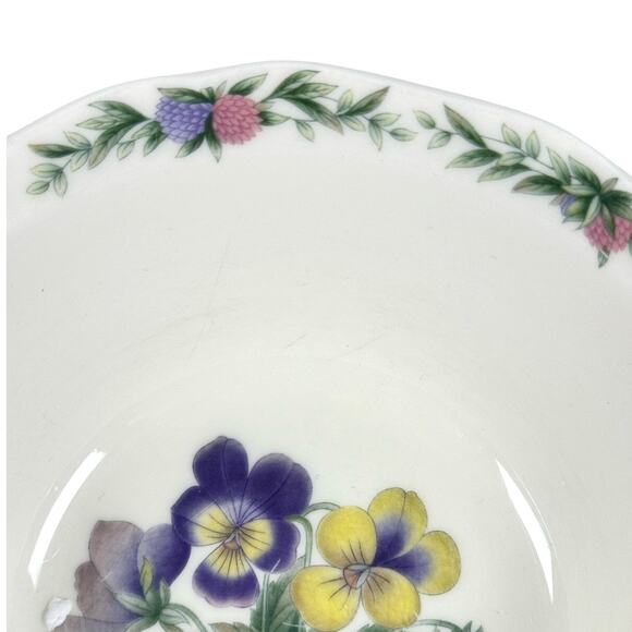 Noritake Conservatory Gala Cuisine 7915 Japan Cereal Bowls-Nice!! - Picture 5 of 9
